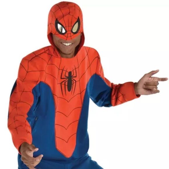 Marvel Adult Spider-Man Sweatsuit Costume Medium 40-42 - Picture 3 of 9